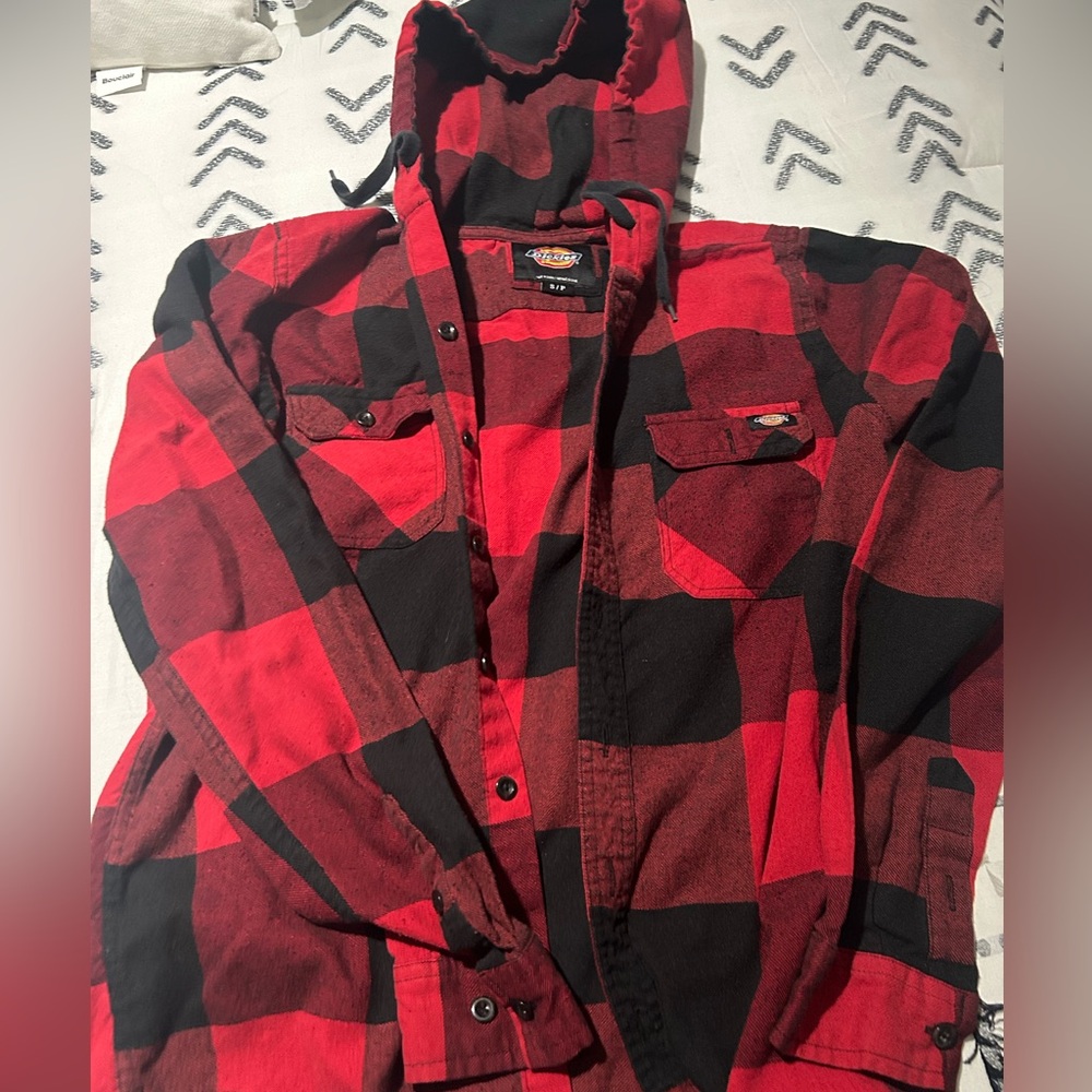 Dickies button up flannel